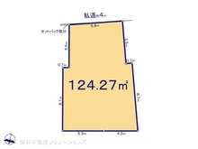【東京都/日野市大坂上】日野市大坂上2丁目 土地 区画図