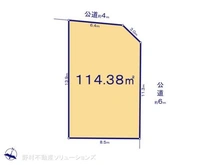 【東京都/日野市西平山】日野市西平山5丁目 土地 区画図