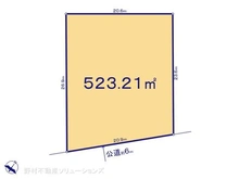 【東京都/羽村市羽加美】羽村市羽加美1丁目 土地 区画図