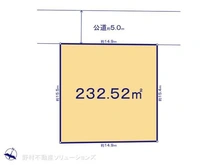 【東京都/八王子市めじろ台】八王子市めじろ台4丁目 土地 区画図