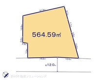 【東京都/羽村市羽加美】羽村市羽加美3丁目 土地 区画図