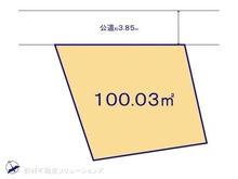 【東京都/大田区南馬込】大田区南馬込1丁目 土地 区画図