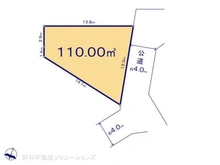 【東京都/大田区東馬込】大田区東馬込2丁目 土地 区画図