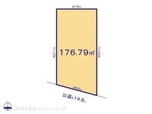 【愛知県/名古屋市北区大杉】名古屋市北区大杉1丁目 土地 区画図