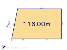【愛知県/名古屋市名東区社台】名古屋市名東区社台2丁目 土地 区画図