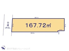 【愛知県/名古屋市北区山田】名古屋市北区山田4丁目 土地 区画図