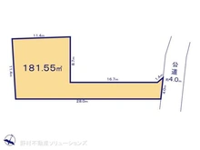 【愛知県/名古屋市千種区光が丘】名古屋市千種区光が丘2丁目 土地 区画図