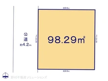 【愛知県/名古屋市北区西味鋺】名古屋市北区西味鋺3丁目 土地 区画図