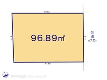 【愛知県/名古屋市千種区城木町】名古屋市千種区城木町3丁目 土地 区画図