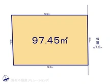 【愛知県/名古屋市千種区城木町】名古屋市千種区城木町3丁目 土地 区画図