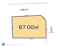 【愛知県/名古屋市千種区城木町】名古屋市千種区城木町3丁目 土地 区画図