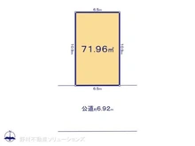 【愛知県/名古屋市東区芳野】名古屋市東区芳野1丁目 土地 区画図