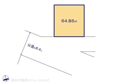【愛知県/名古屋市昭和区折戸町】名古屋市昭和区折戸町3丁目 土地 区画図
