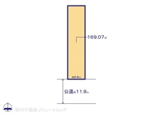 【愛知県/名古屋市西区西原町】名古屋市西区西原町 土地 区画図