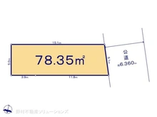 【愛知県/名古屋市瑞穂区村上町】名古屋市瑞穂区村上町3丁目 土地 区画図
