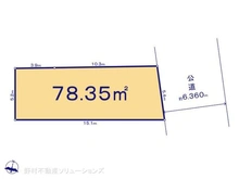 【愛知県/名古屋市瑞穂区村上町】名古屋市瑞穂区村上町3丁目 土地 区画図