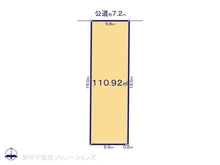 【愛知県/名古屋市北区金城】名古屋市北区金城2丁目 土地 区画図