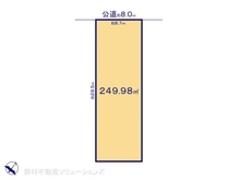 【愛知県/名古屋市名東区上菅】名古屋市名東区上菅1丁目 土地 区画図