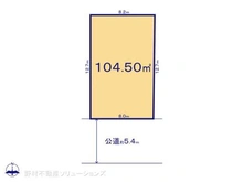 【愛知県/名古屋市北区安井】名古屋市北区安井1丁目 土地 区画図