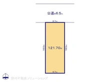 【愛知県/名古屋市天白区梅が丘】名古屋市天白区梅が丘5丁目 土地 区画図