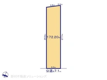 【愛知県/名古屋市西区上堀越町】名古屋市西区上堀越町1丁目 土地 区画図