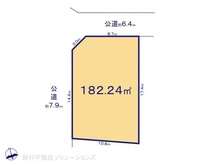 【愛知県/名古屋市天白区西入町】名古屋市天白区西入町 土地 区画図