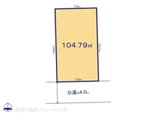 【愛知県/名古屋市北区光音寺町】名古屋市北区光音寺町字野方 土地 区画図