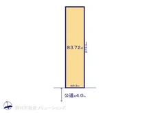 【愛知県/名古屋市中区伊勢山】名古屋市中区伊勢山2丁目 土地 区画図