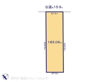 【愛知県/名古屋市名東区上菅】名古屋市名東区上菅1丁目 土地 区画図