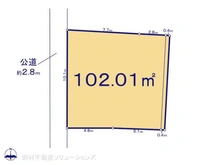 【神奈川県/横浜市磯子区広地町】横浜市磯子区広地町 土地 区画図