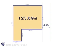 【神奈川県/横浜市中区鷺山】横浜市中区鷺山 土地 区画図