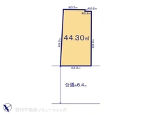 【神奈川県/横浜市中区麦田町】横浜市中区麦田町4丁目 土地 区画図