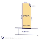 【神奈川県/横浜市中区本牧町】横浜市中区本牧町2丁目 土地 区画図