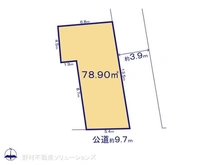 【神奈川県/横浜市中区千代崎町】横浜市中区千代崎町2丁目 土地 区画図
