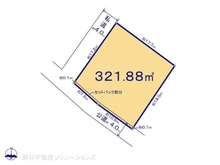 【神奈川県/横浜市瀬谷区相沢】横浜市瀬谷区相沢7丁目 土地 区画図