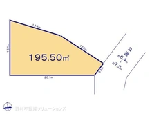 【神奈川県/横浜市泉区緑園】横浜市泉区緑園3丁目 土地 区画図