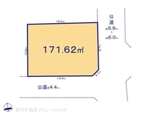 【神奈川県/横浜市瀬谷区南瀬谷】横浜市瀬谷区南瀬谷1丁目 土地 区画図