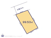 【神奈川県/横浜市旭区笹野台】横浜市旭区笹野台2丁目 土地 区画図