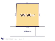 【神奈川県/横浜市瀬谷区三ツ境】横浜市瀬谷区三ツ境 土地 区画図