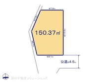 【神奈川県/横浜市泉区新橋町】横浜市泉区新橋町 土地 区画図