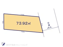 【東京都/江戸川区平井】江戸川区平井1丁目 土地 区画図