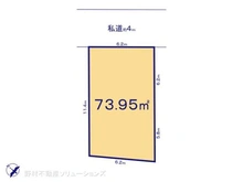 【東京都/江戸川区平井】江戸川区平井1丁目 土地 区画図