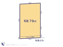 【東京都/江東区亀戸】江東区亀戸3丁目 土地 区画図