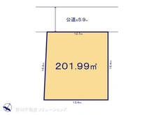 【千葉県/千葉市中央区新田町】千葉市中央区新田町 土地 区画図