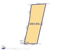 【千葉県/千葉市花見川区長作町】千葉市花見川区長作町 土地 区画図