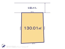 【千葉県/千葉市中央区松波】千葉市中央区松波4丁目 土地 区画図