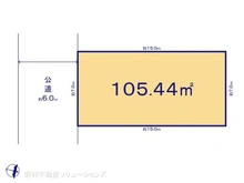 【千葉県/千葉市花見川区瑞穂】千葉市花見川区瑞穂1丁目 土地 区画図