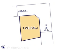 【千葉県/千葉市中央区生実町】千葉市中央区生実町 土地 区画図