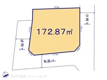 【千葉県/千葉市花見川区作新台】千葉市花見川区作新台5丁目 土地 区画図