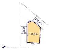 【千葉県/千葉市中央区宮崎町】千葉市中央区宮崎町 土地 区画図